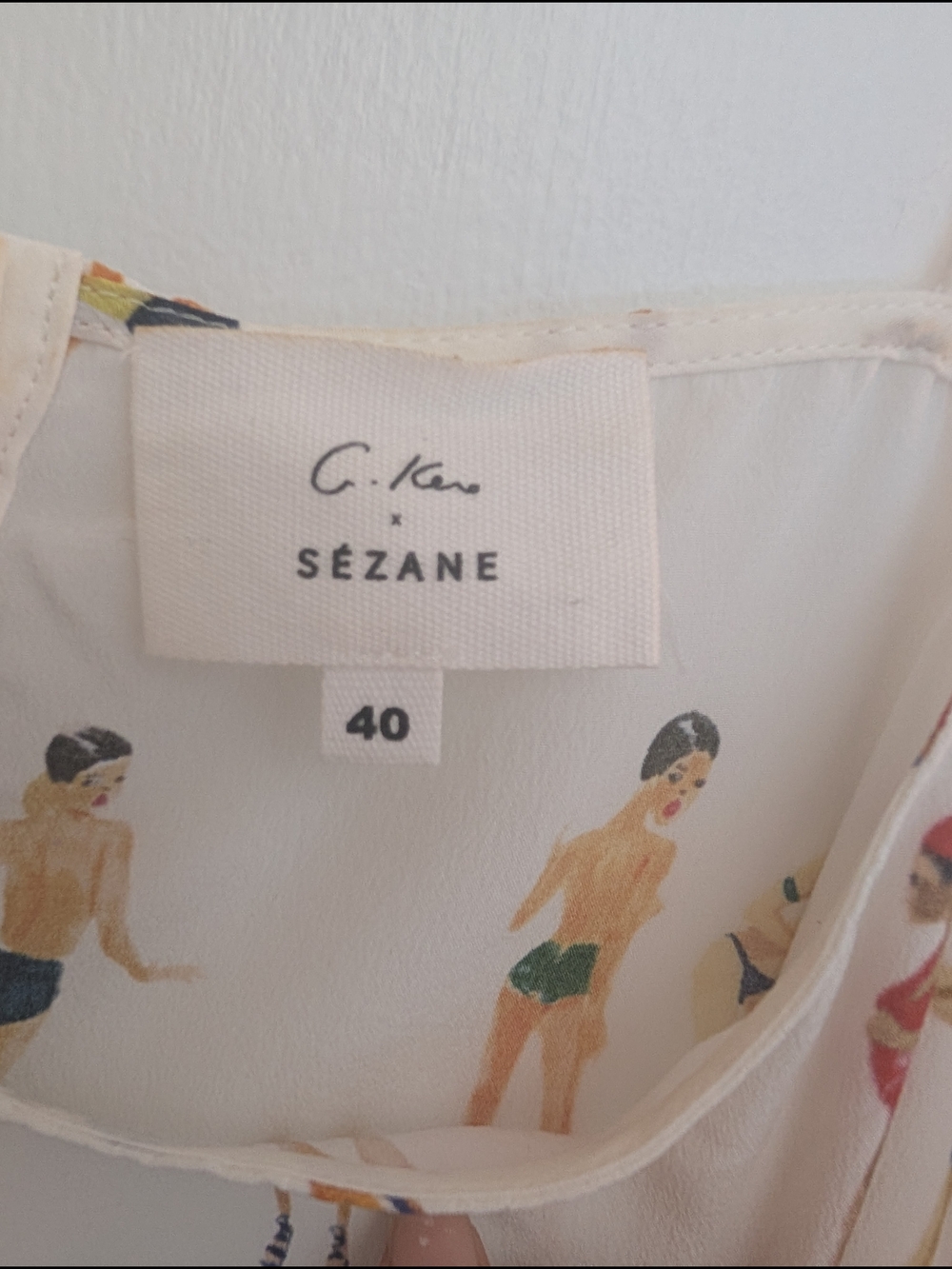 Sezane X G. Kero Silk Cami- 40 - Picture 5 of 6